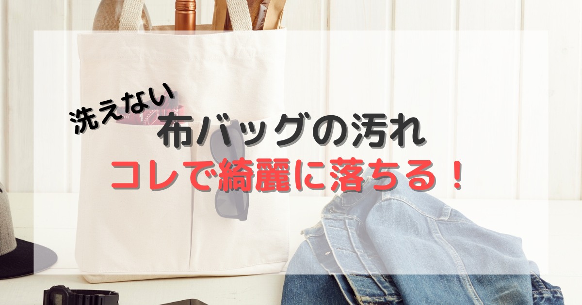 洗えない布バッグ汚れ落としの極意｜自宅でできるブランドバッグケア