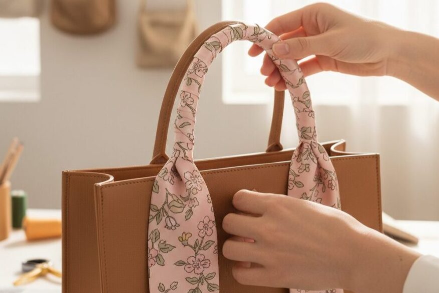 リボンを使った簡単アレンジ法