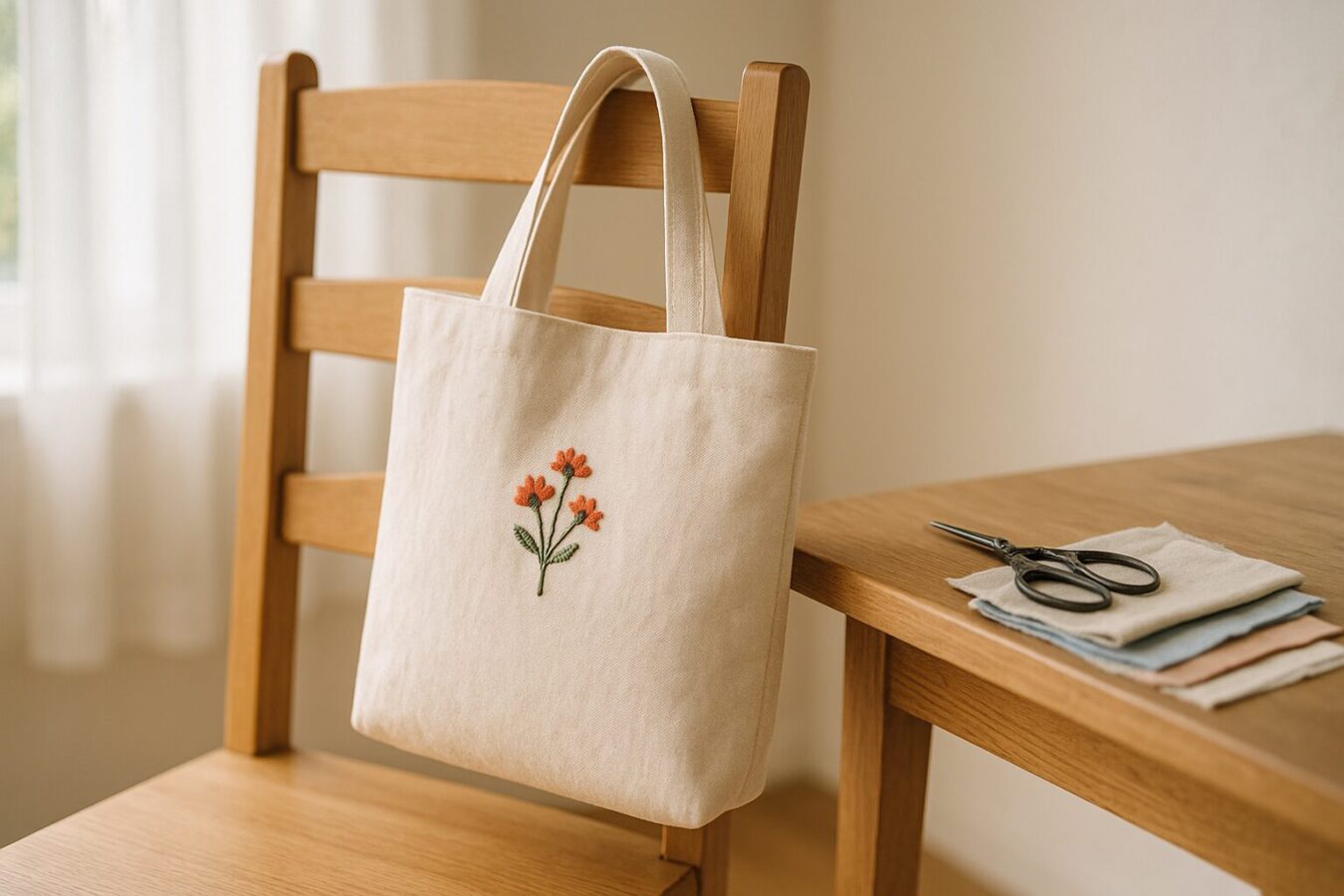【実践】大人かわいい手縫い手作りバッグの簡単な作り方