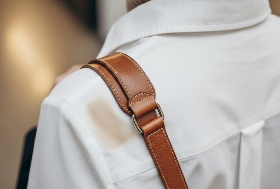 なぜ？バッグの肩紐が服に色移りする３つの主な原因