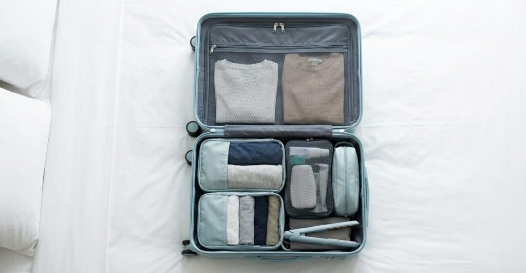 パッキングのコツは？スーツケースの中身を大公開